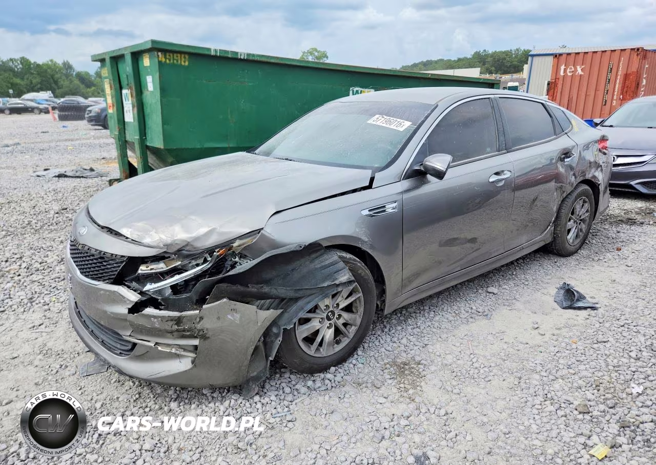 2016 Kia Optima Lx VIN:5XXGT4L31GG100278 - 1
