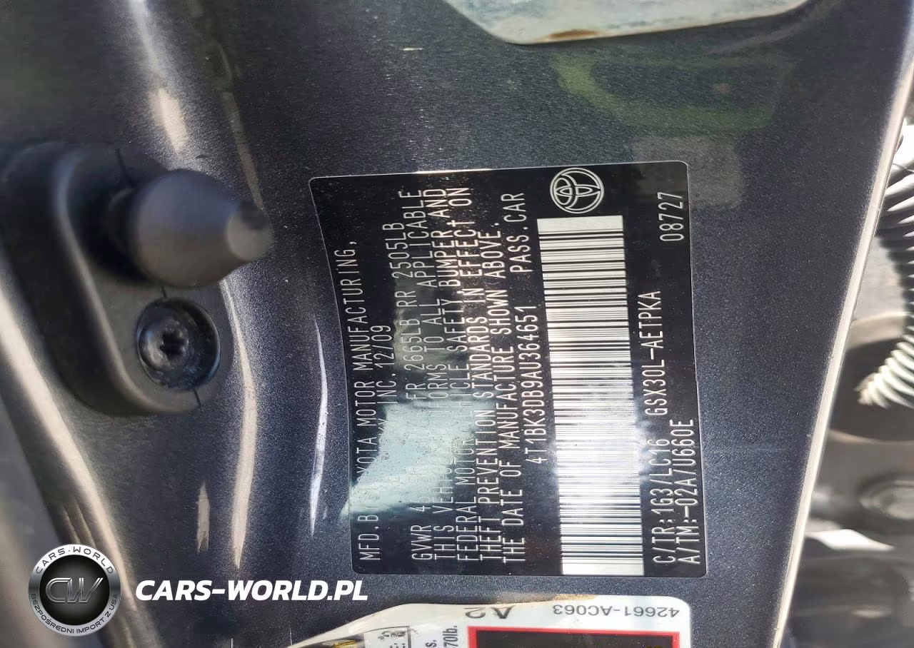 2010 Toyota Avalon Limited VIN:4T1BK3DB9AU364651 - 13