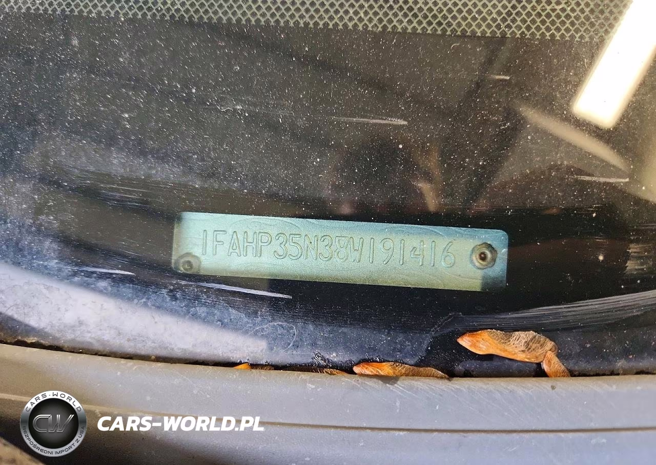 2008 Ford Focus Se VIN:1FAHP35N38W191416 - 12