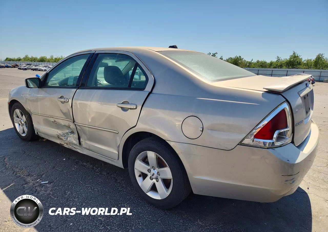 2009 Ford Fusion Se VIN:3FAHP07Z49R193663 - 2