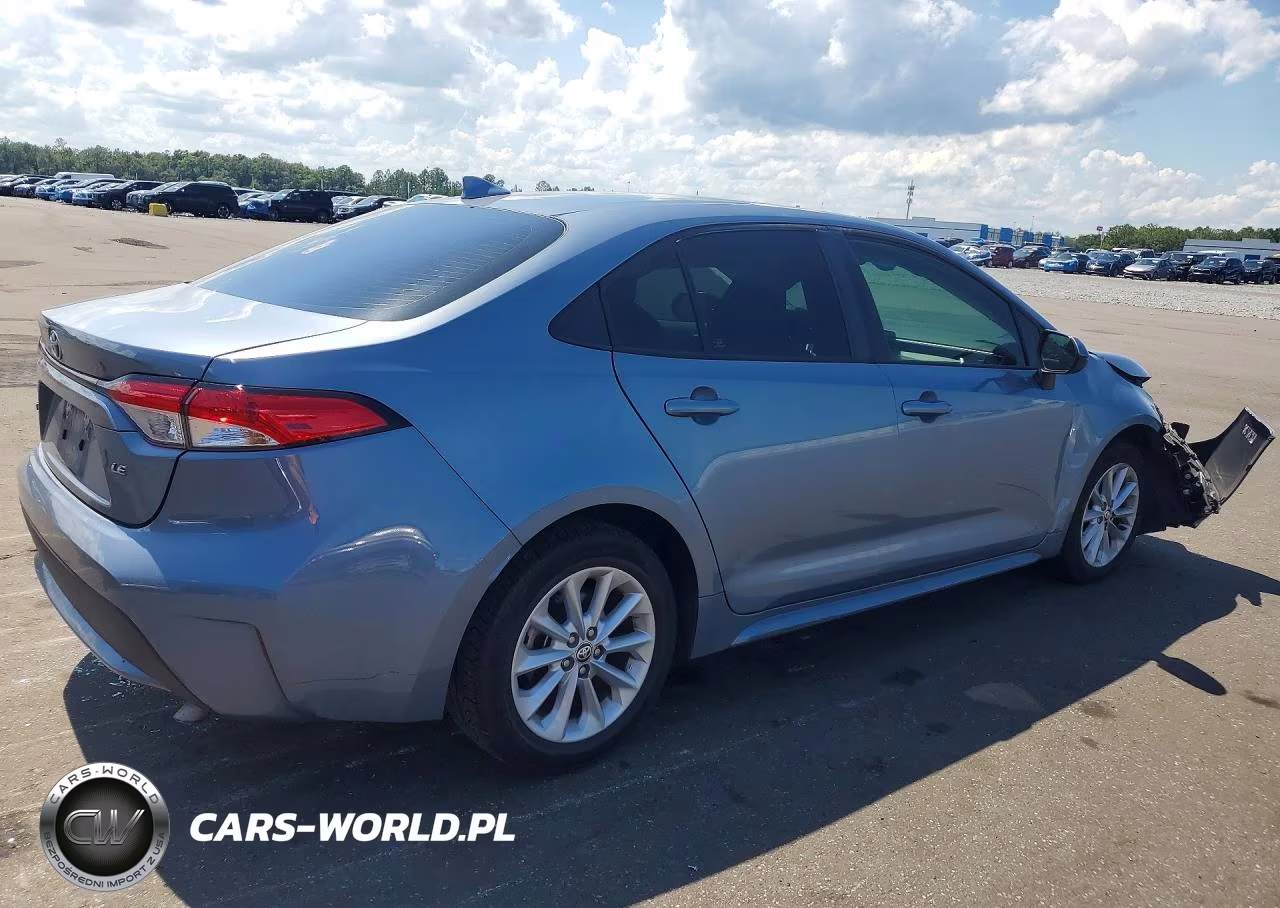 2022 Toyota Corolla Le VIN:5YFVPMAE4NP377785 - 3