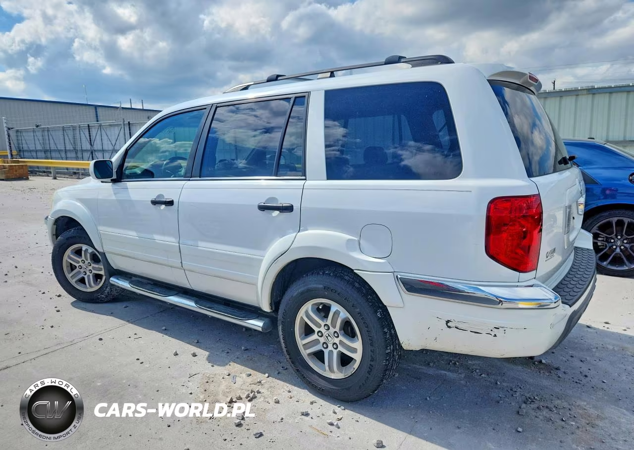 2005 Honda Pilot Exl VIN:2HKYF18715H566252 - 2