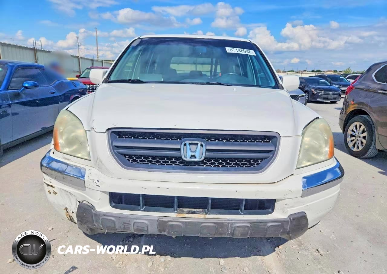 2005 Honda Pilot Exl VIN:2HKYF18715H566252 - 5