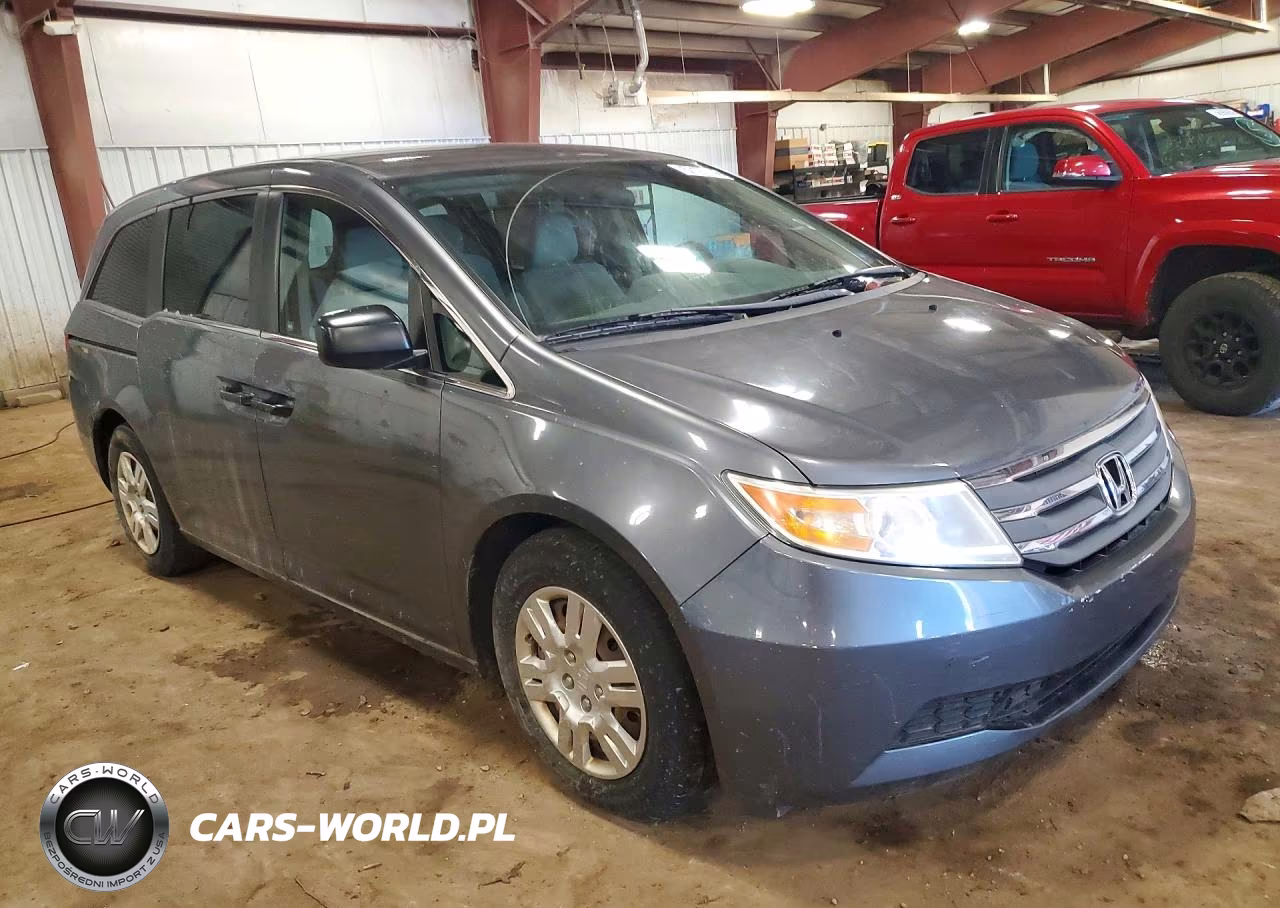 2012 Honda Odyssey Lx VIN:5FNRL5H22CB114945 - 4