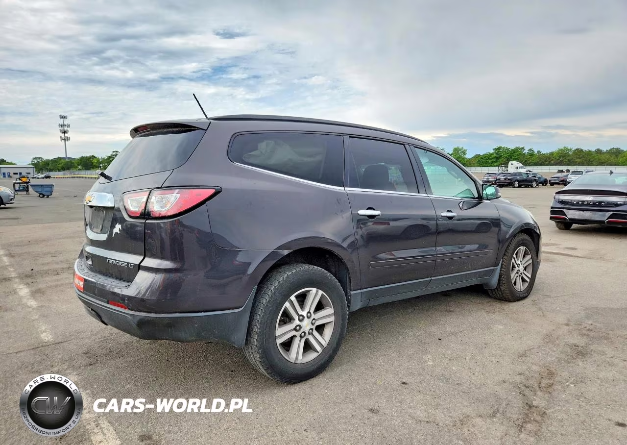 2015 Chevrolet Traverse Lt VIN:1GNKVHKD0FJ239616 - 3