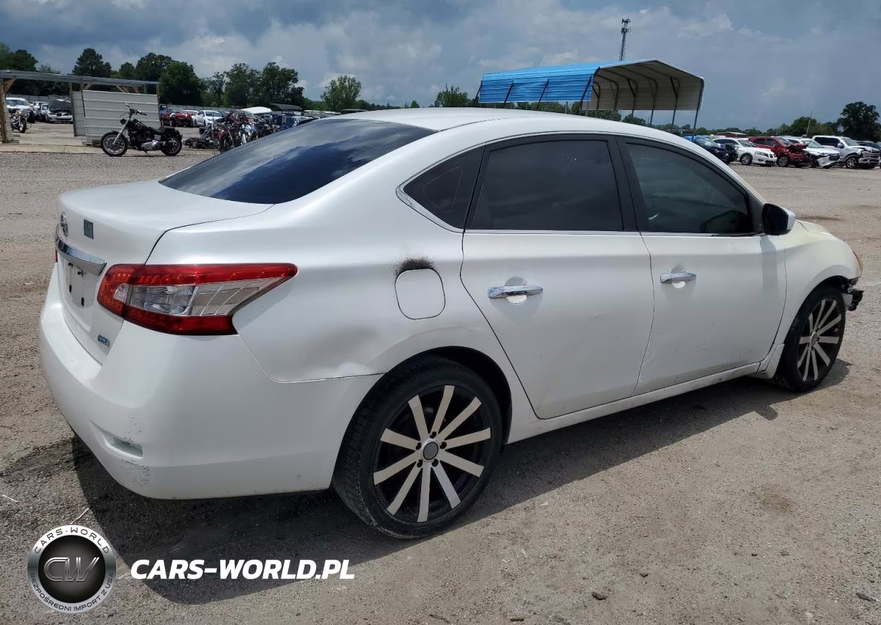 2014 Nissan Sentra S VIN:3N1AB7AP2EL661870 - 3