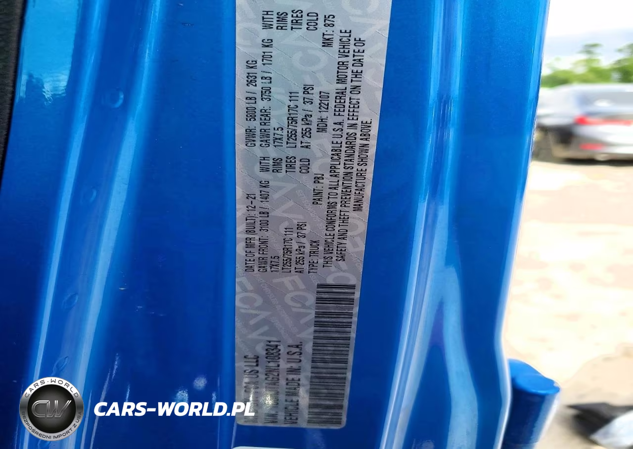 2022 Jeep Gladiator Sport VIN:1C6HJTAG2NL108341 - 12