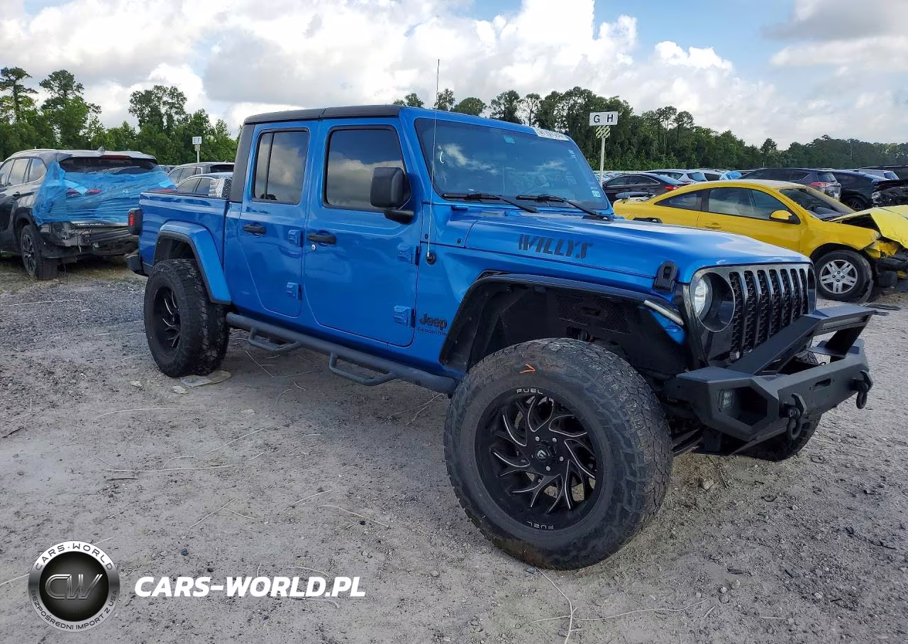 2022 Jeep Gladiator Sport VIN:1C6HJTAG2NL108341 - 4