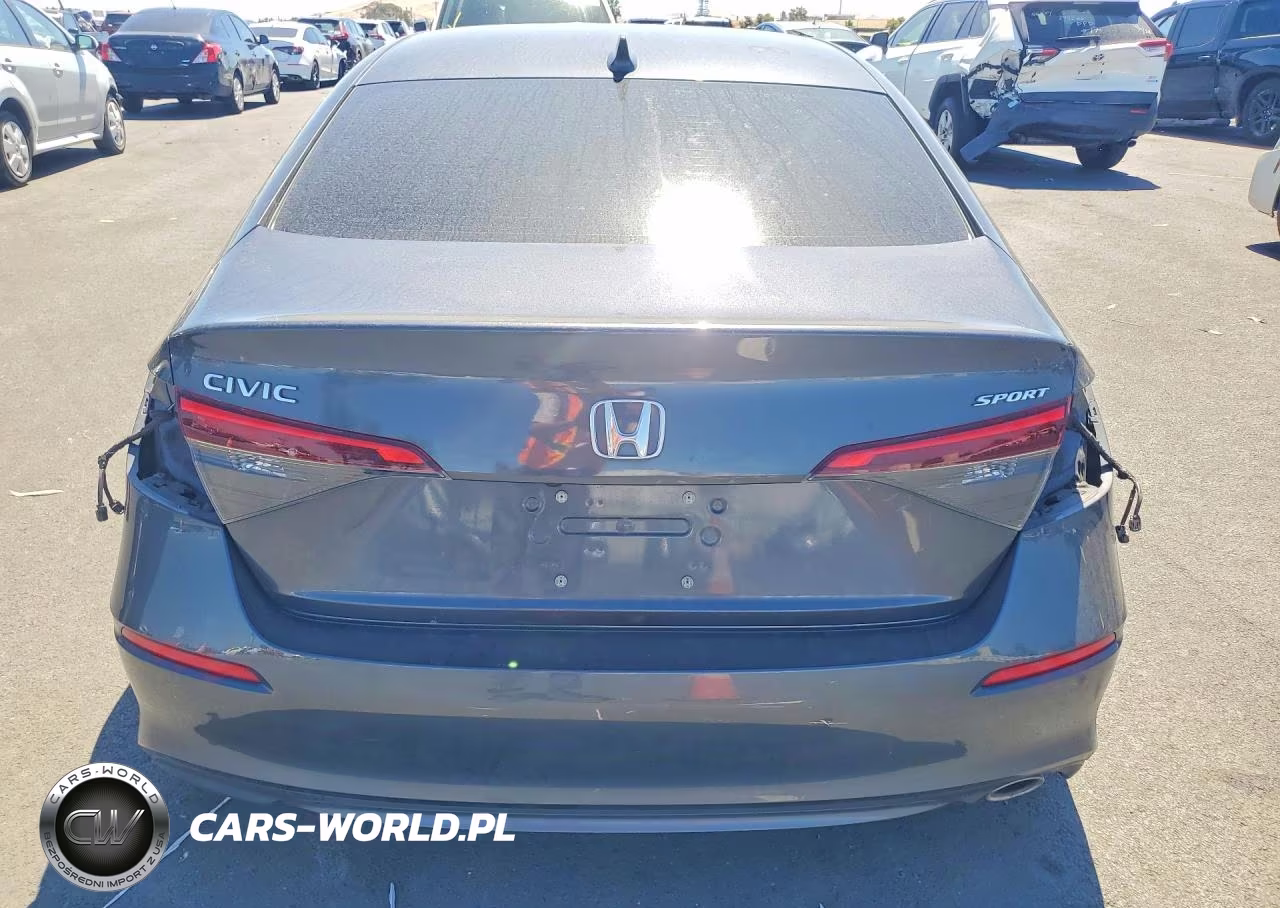 2022 Honda Civic Sport VIN:2HGFE2F57NH589112 - 6