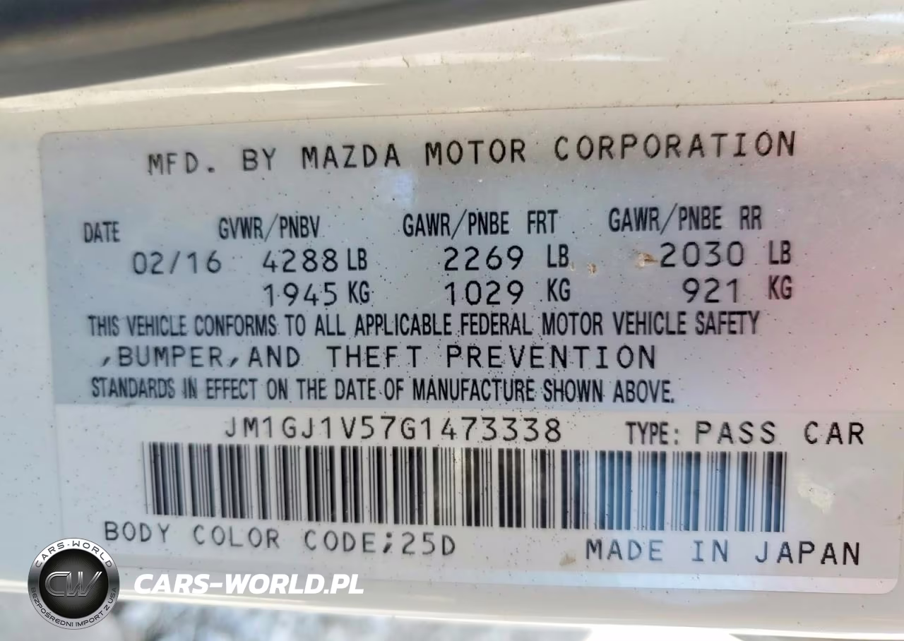 2016 Mazda 6 Touring VIN:JM1GJ1V57G1473338 - 13