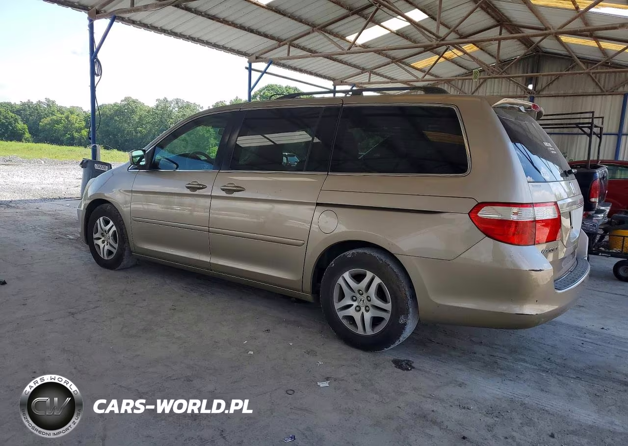 2007 Honda Odyssey Exl VIN:5FNRL38647B406867 - 2