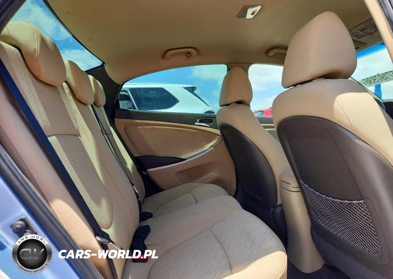 2012 Hyundai Accent Gls VIN:KMHCU4AE5CU121263 - 10