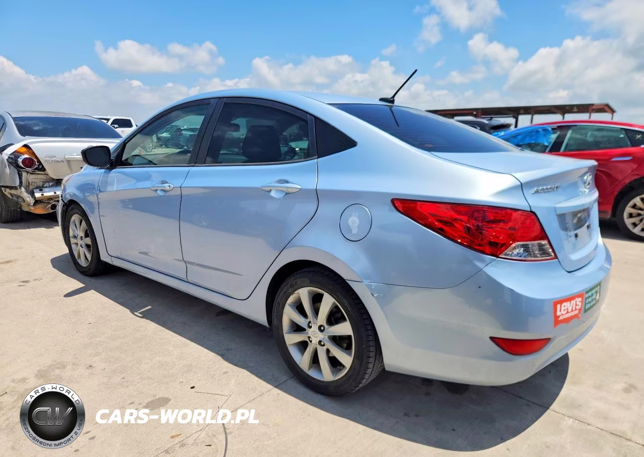 2012 Hyundai Accent Gls VIN:KMHCU4AE5CU121263 - 2