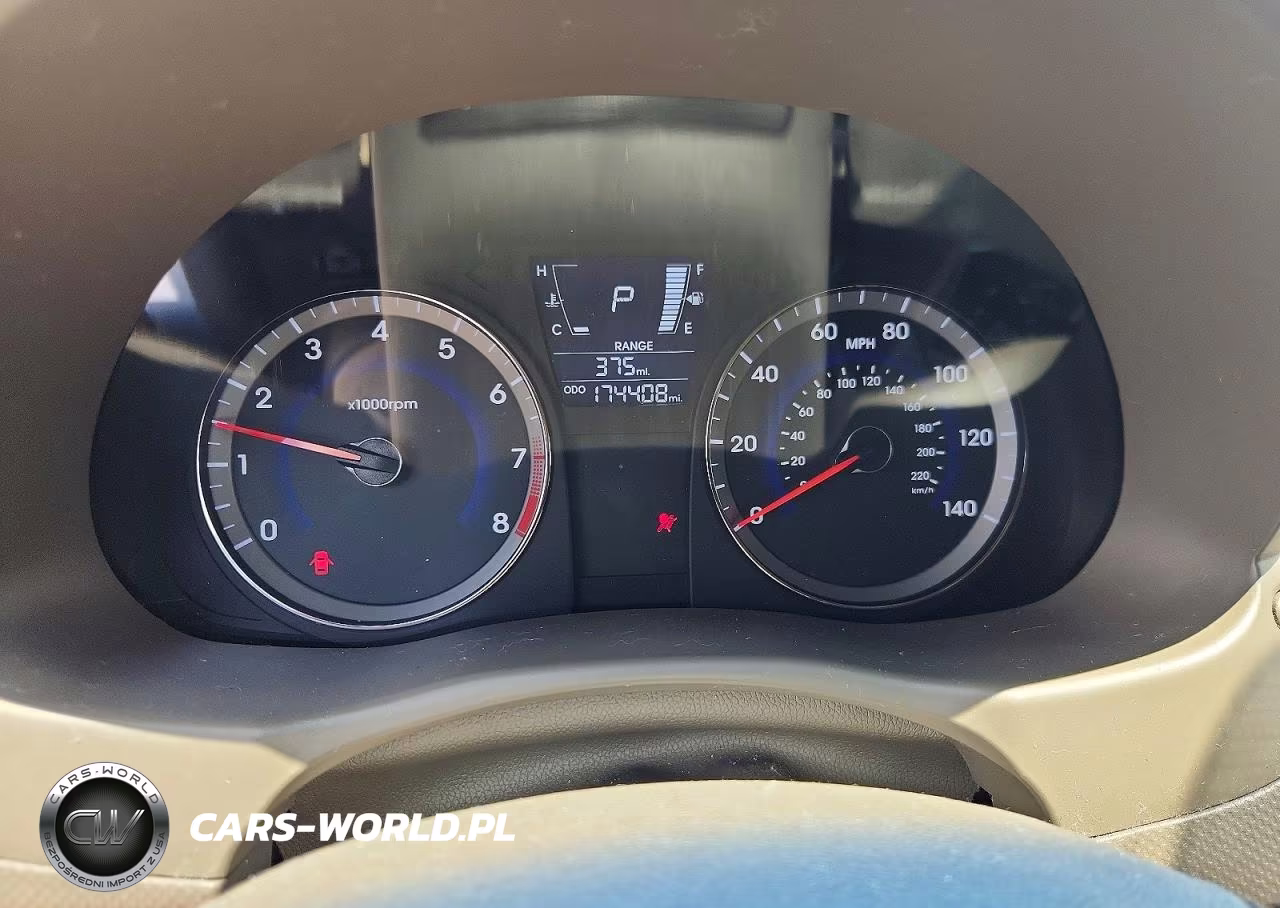 2012 Hyundai Accent Gls VIN:KMHCU4AE5CU121263 - 9