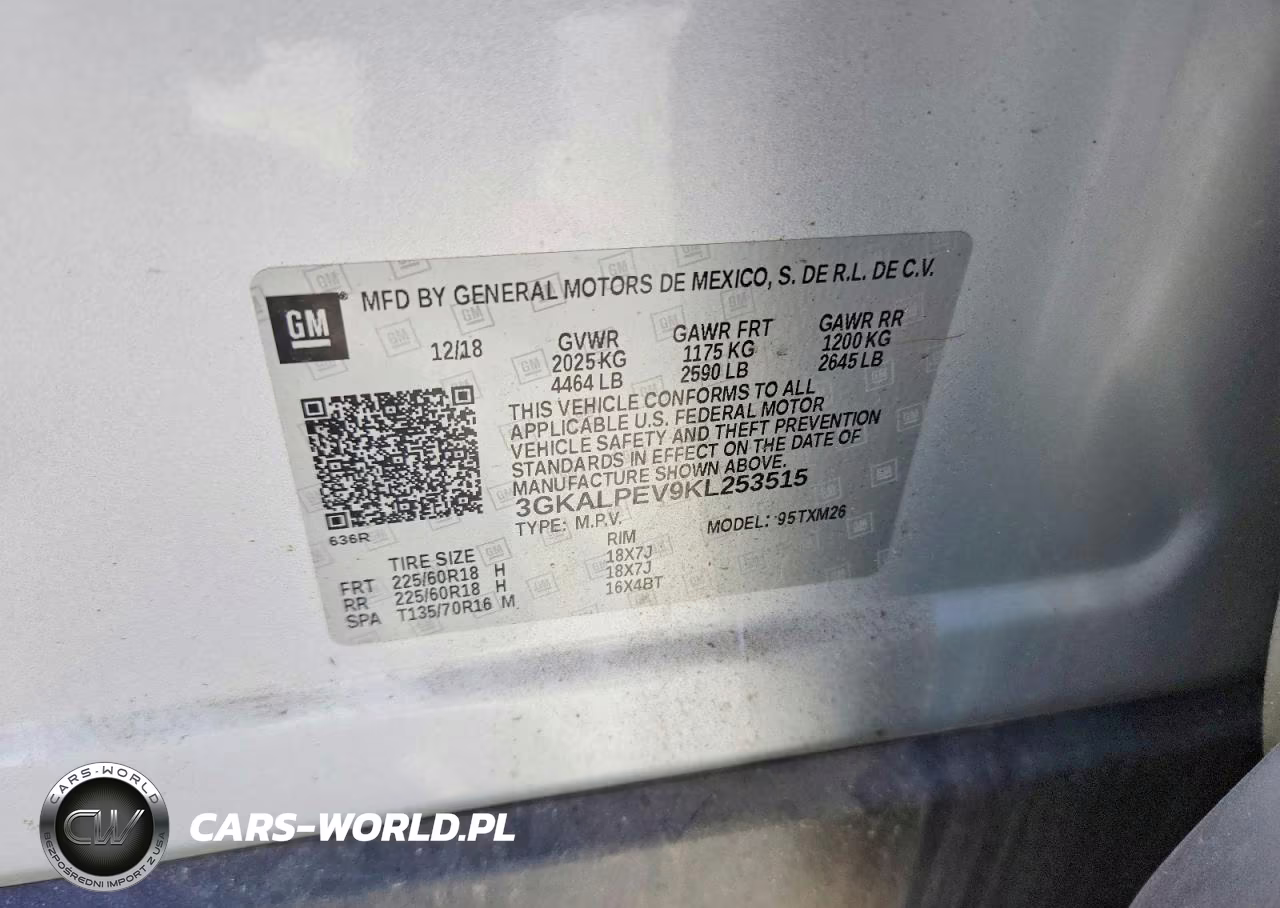 2019 GMC Terrain Slt VIN:3GKALPEV9KL253515 - 13