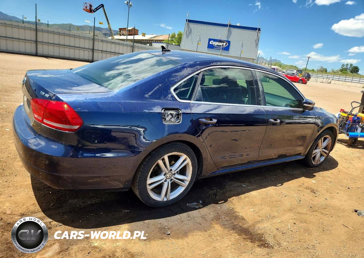 2014 Volkswagen Passat Se VIN:1VWBN7A30EC001941 - 3