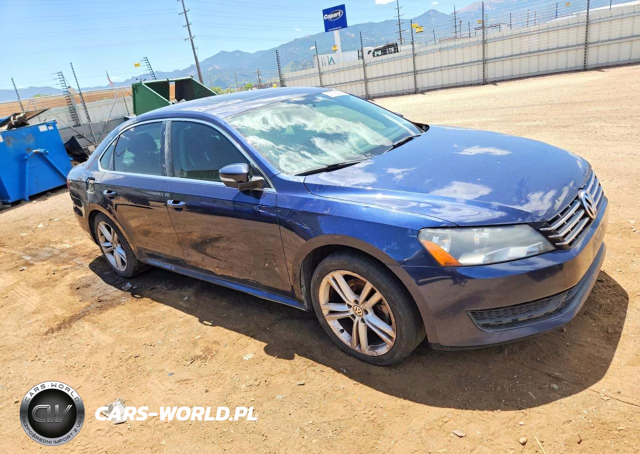 2014 Volkswagen Passat Se VIN:1VWBN7A30EC001941 - 4