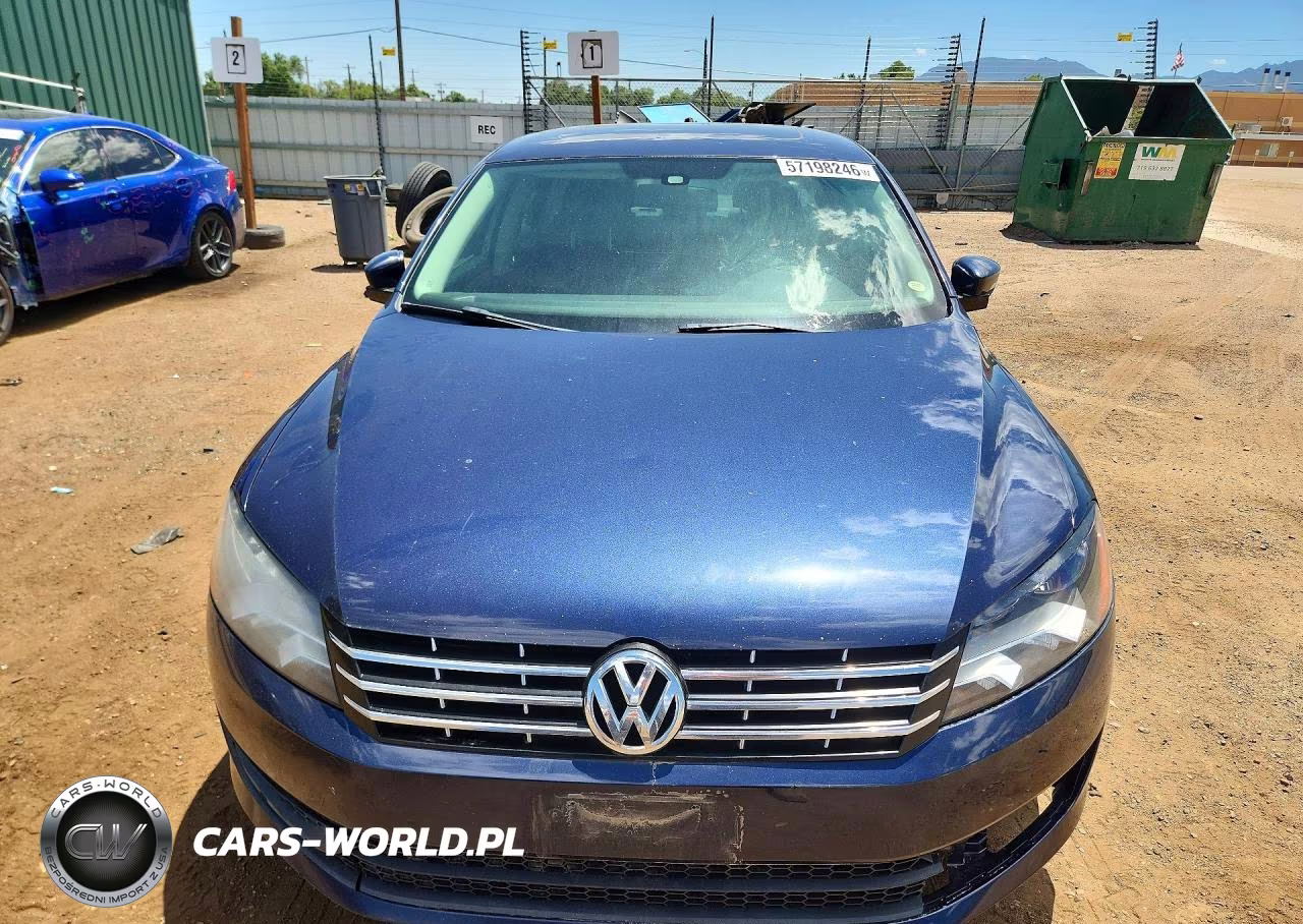2014 Volkswagen Passat Se VIN:1VWBN7A30EC001941 - 5