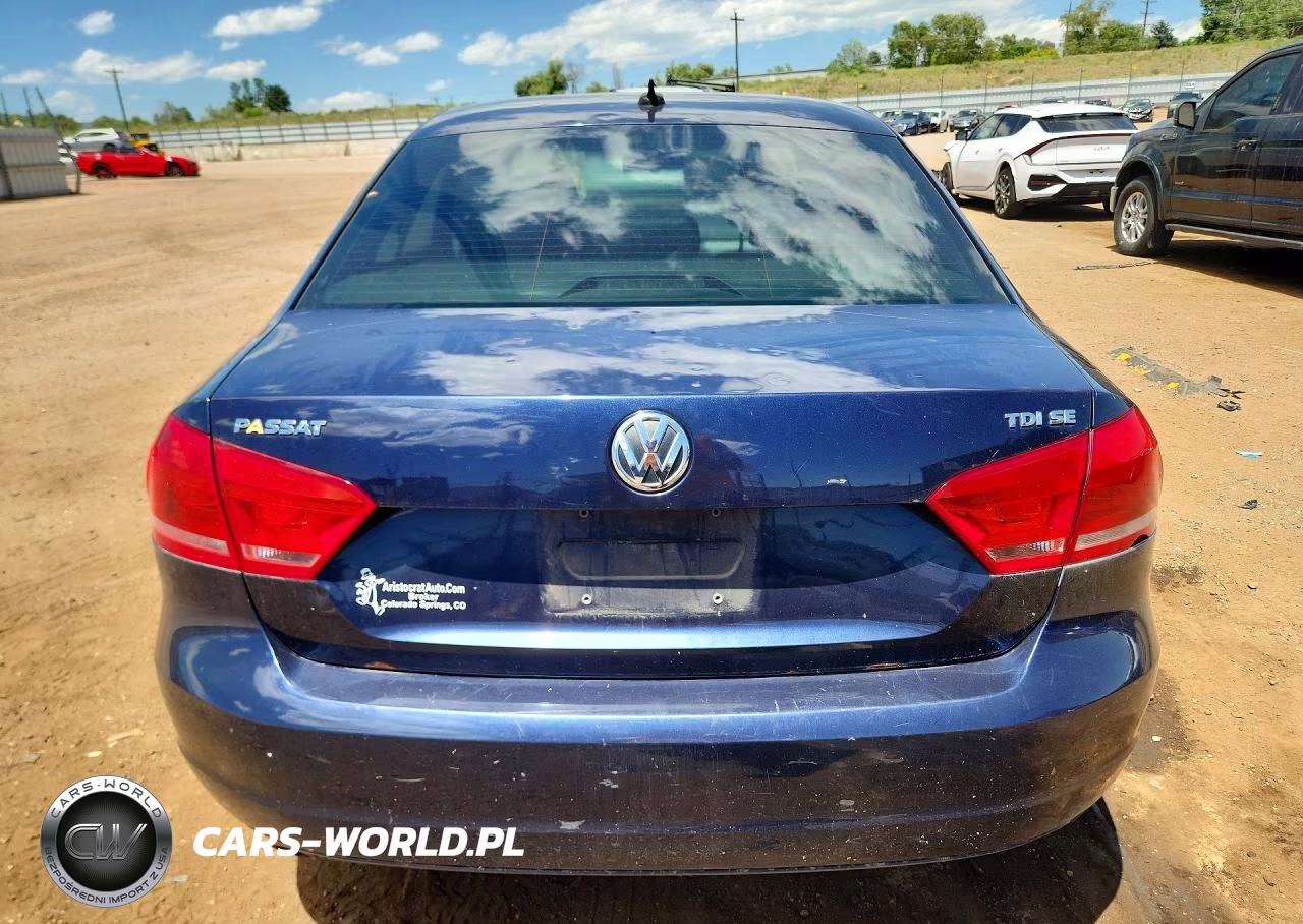 2014 Volkswagen Passat Se VIN:1VWBN7A30EC001941 - 6