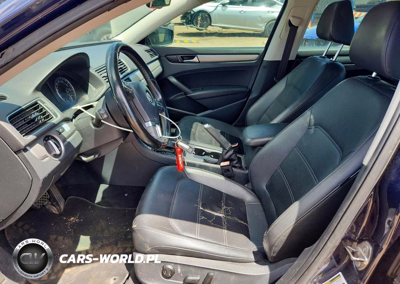 2014 Volkswagen Passat Se VIN:1VWBN7A30EC001941 - 7