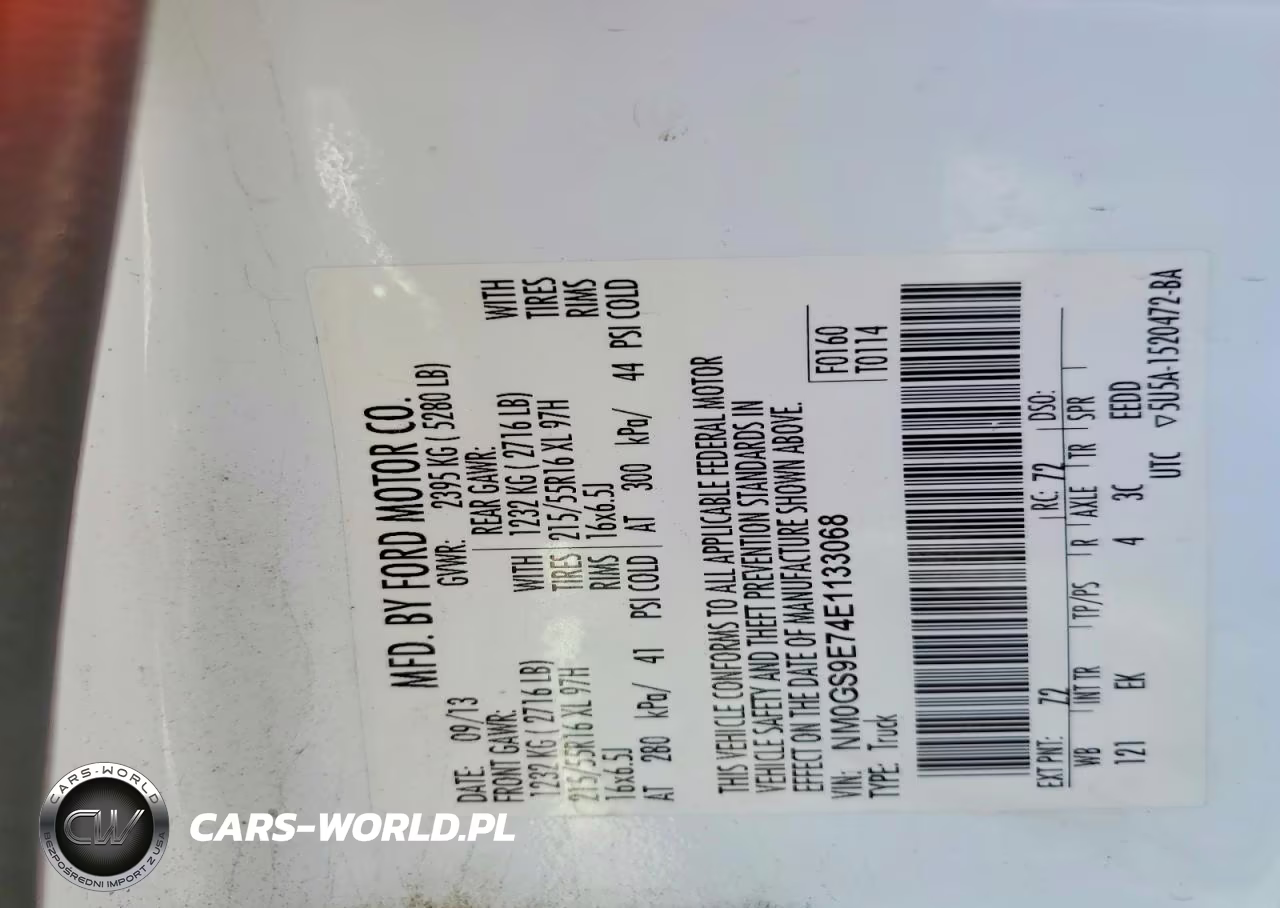 2014 Ford Transit Connect Xl VIN:NM0GS9E74E1133068 - 13
