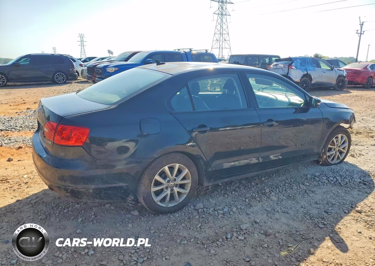 2012 Volkswagen Jetta Se VIN:3VWDX7AJ2CM314437 - 3