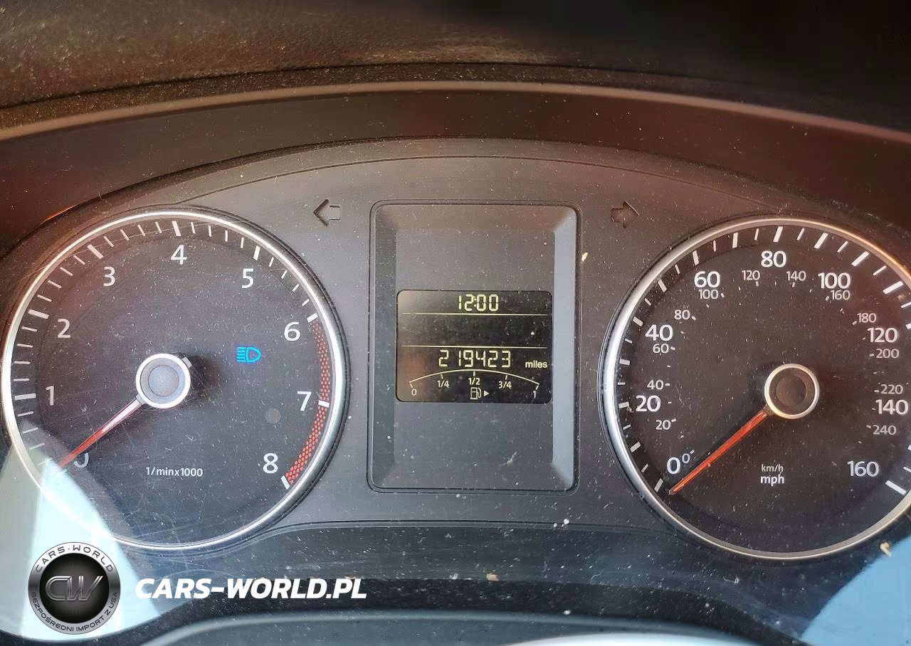 2012 Volkswagen Jetta Se VIN:3VWDX7AJ2CM314437 - 9
