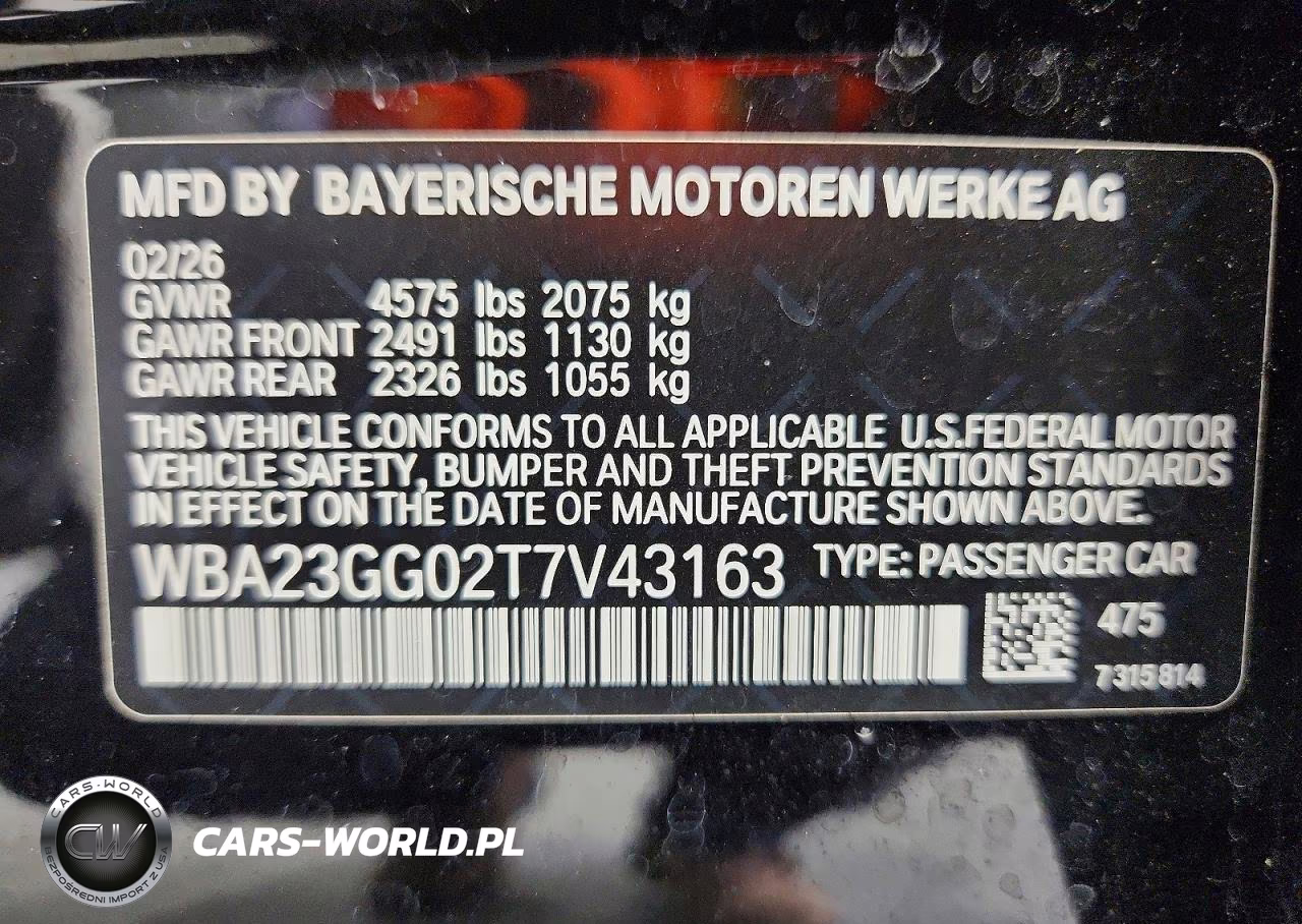 2026 B M W 2 Series 4D Sedan 228I Gc xDrive Msport VIN:WBA23GG02T7V43163 - 12