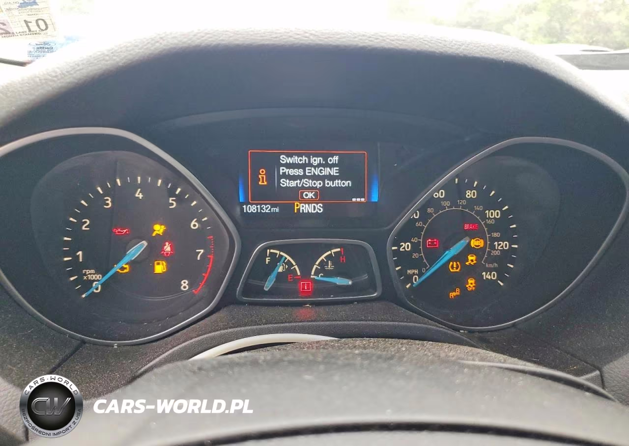 2015 Ford Focus Titanium VIN:1FADP3N28FL248132 - 9