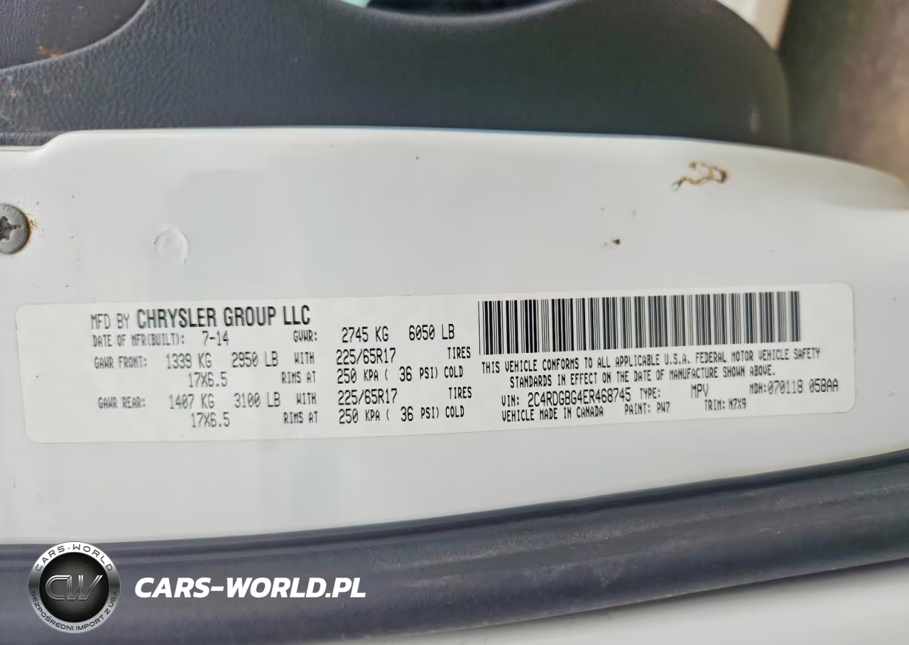 2014 Dodge Grand Caravan Se 30Th Anniversary VIN:2C4RDGBG4ER468745 - 13
