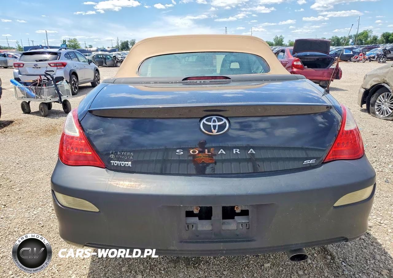 2007 Toyota Camry Solara Se V6 VIN:4T1FA38P67U127425 - 6