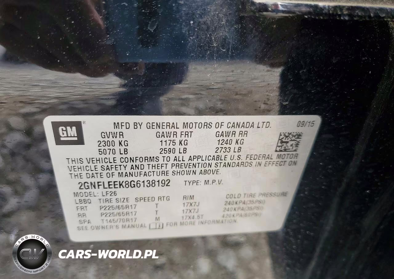 2016 Chevrolet Equinox Ls VIN:2GNFLEEK8G6138192 - 13