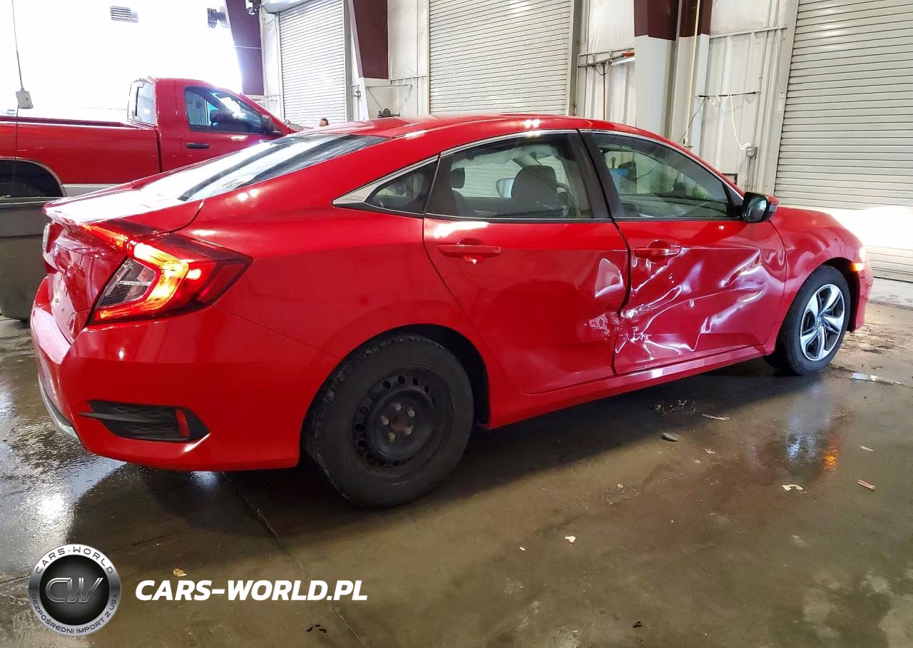2019 Honda Civic Lx VIN:2HGFC2F65KH512927 - 3