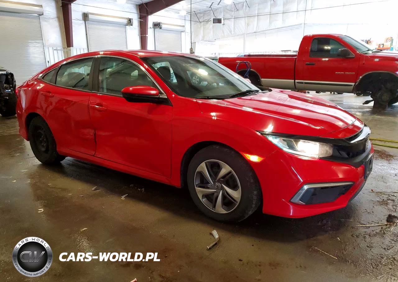 2019 Honda Civic Lx VIN:2HGFC2F65KH512927 - 4