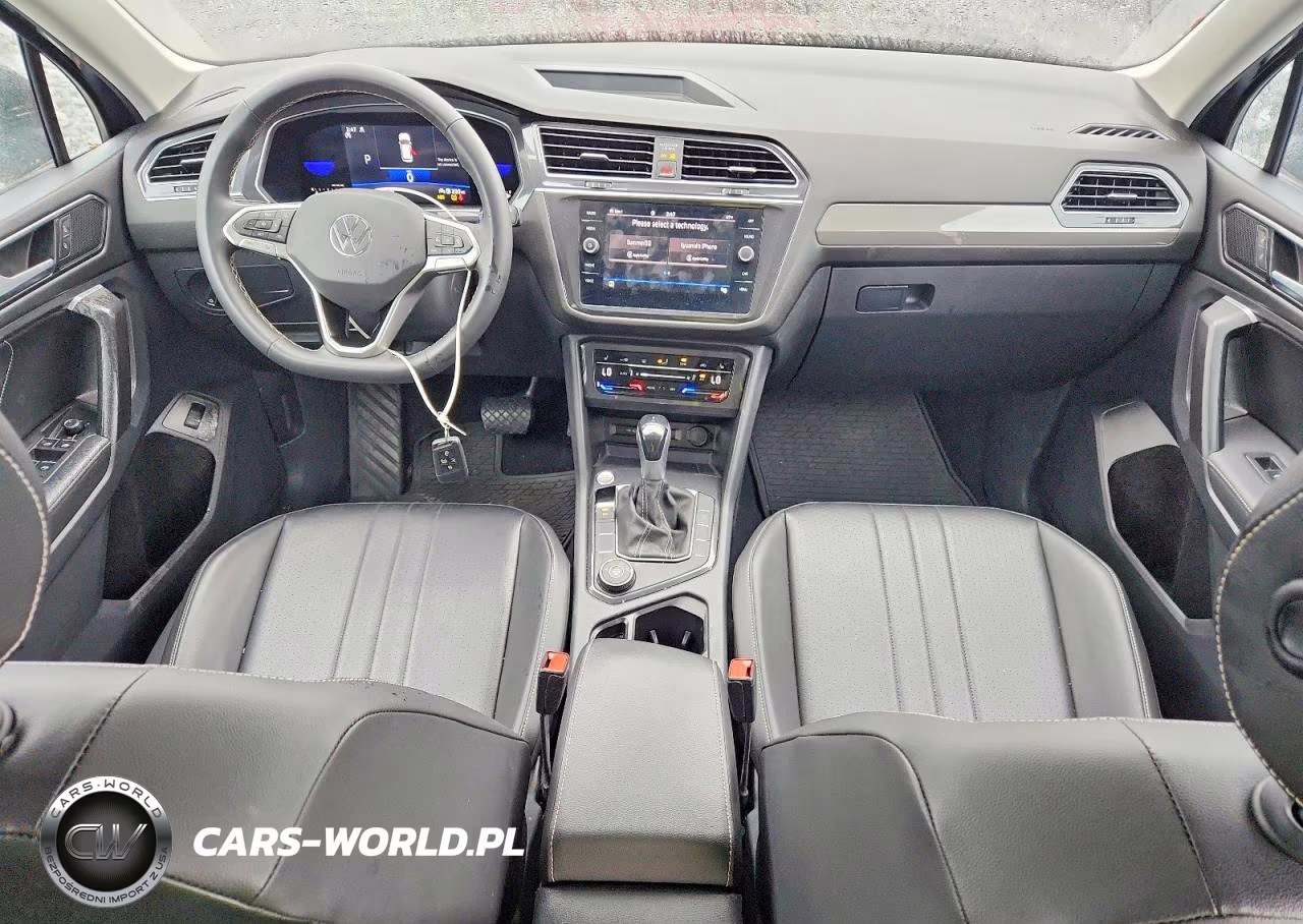 2022 Volkswagen Tiguan Se VIN:3VV2B7AX1NM063234 - 8