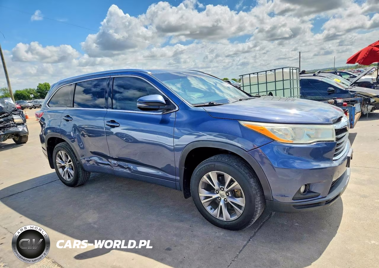 2014 Toyota Highlander Xle VIN:5TDKKRFH3ES037715 - 4