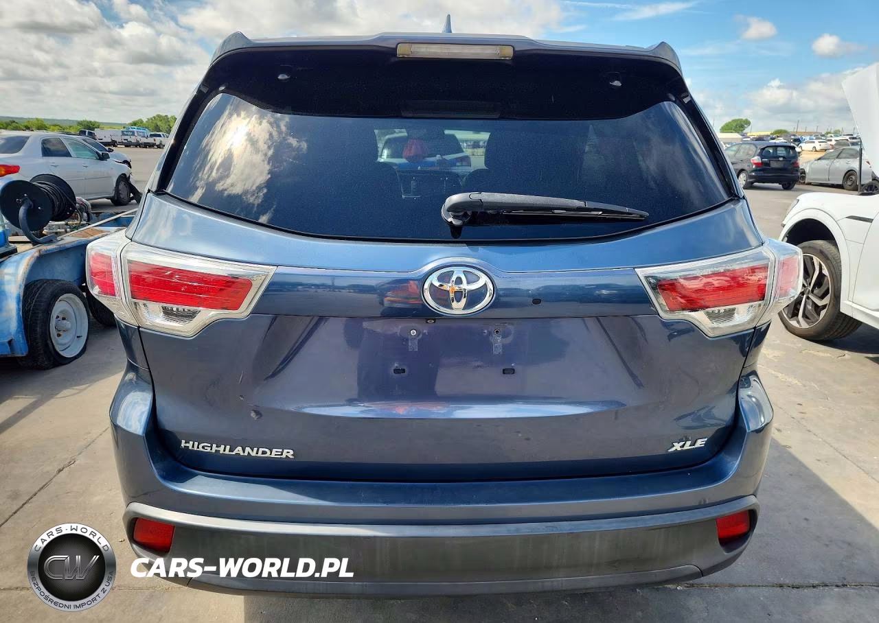 2014 Toyota Highlander Xle VIN:5TDKKRFH3ES037715 - 6