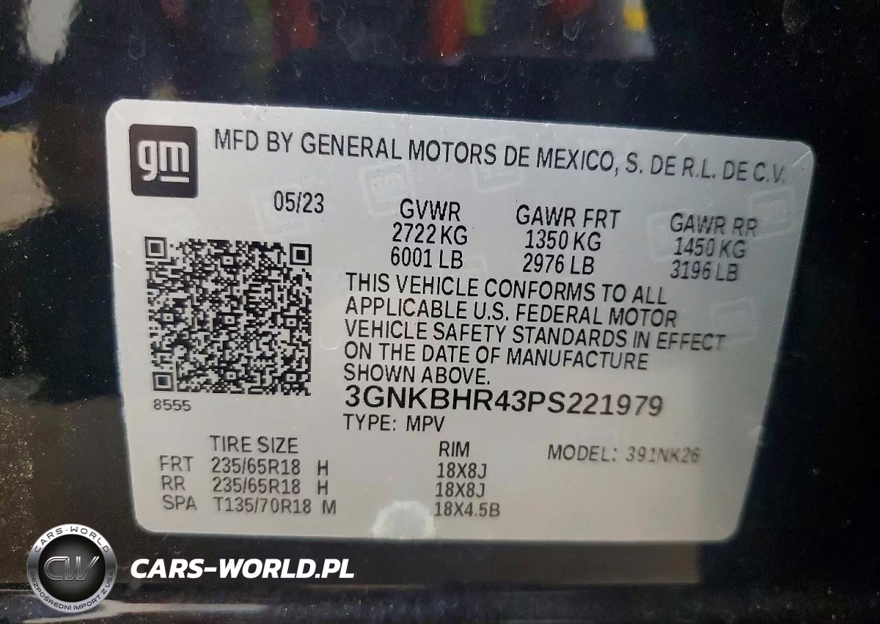 2023 Chevrolet Blazer 1Lt VIN:3GNKBHR43PS221979 - 13