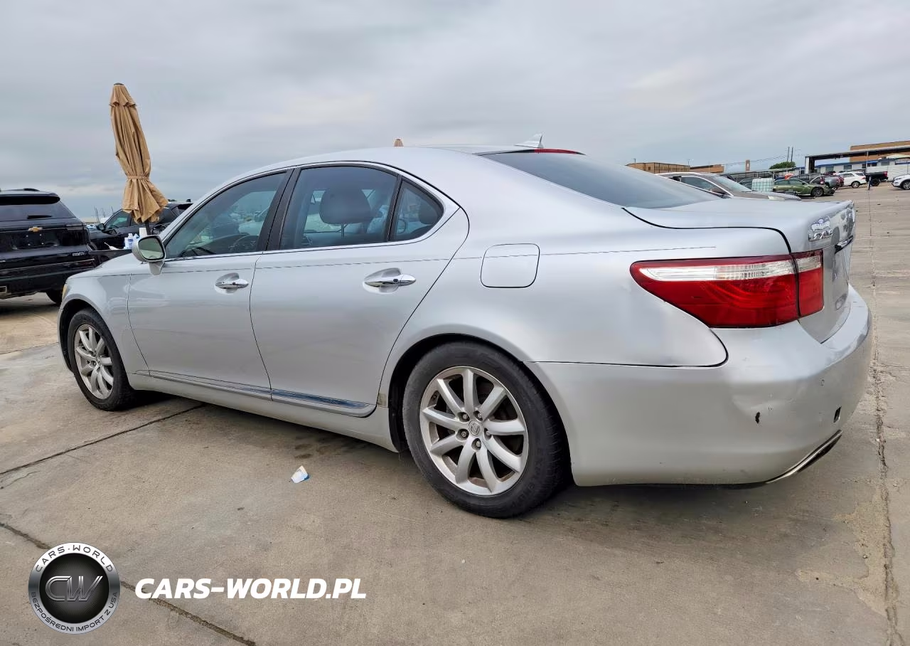 2007 Lexus Ls 460 VIN:JTHBL46F075029397 - 2