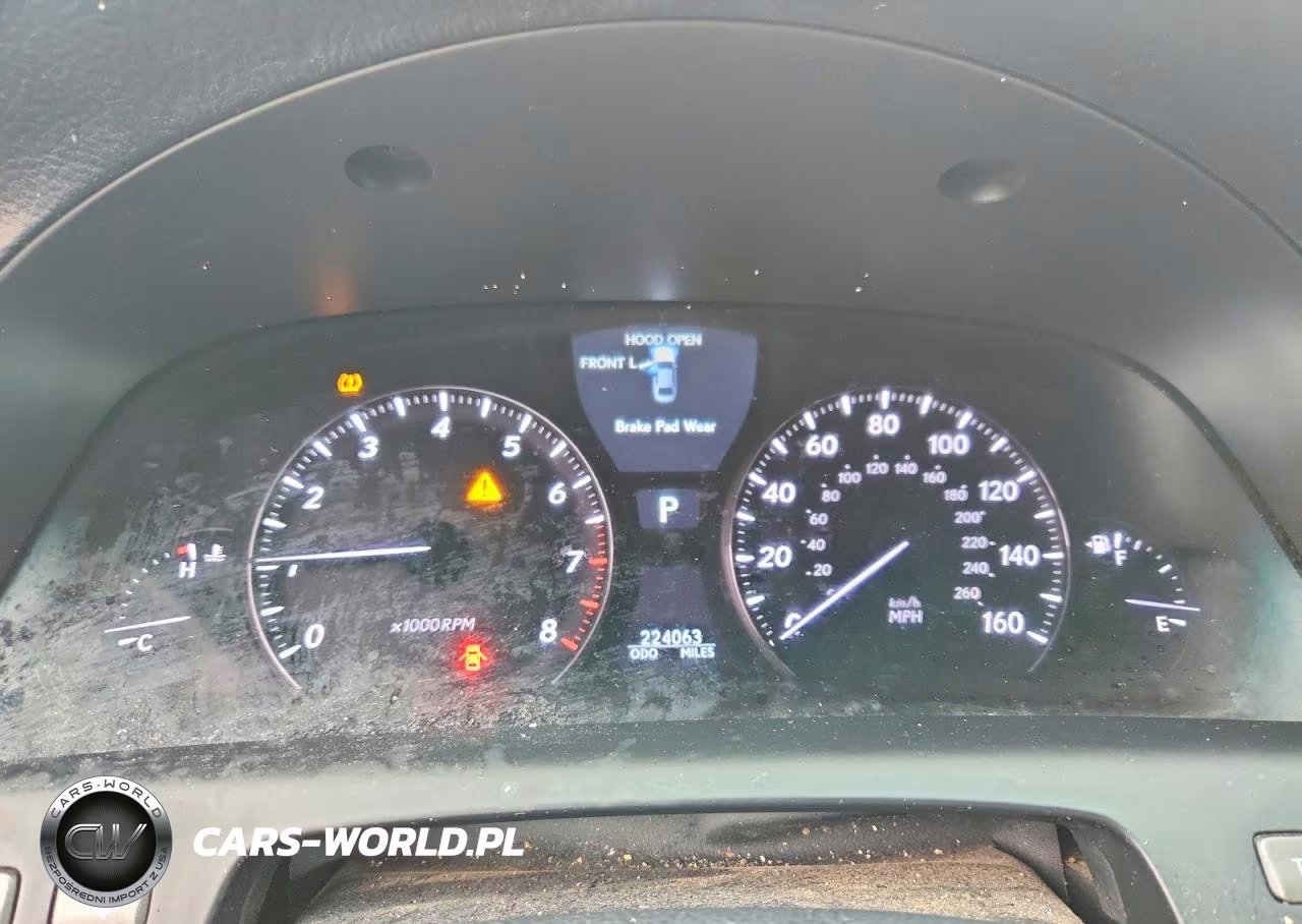 2007 Lexus Ls 460 VIN:JTHBL46F075029397 - 9