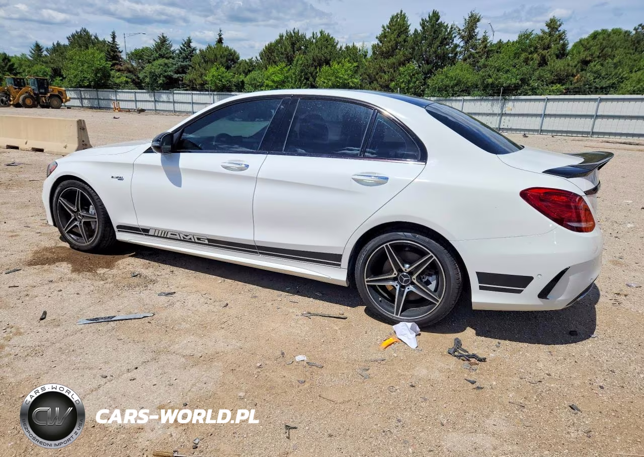 2018 Mercedes-Benz C 43 4Matic Amg VIN:55SWF6EB6JU243965 - 2