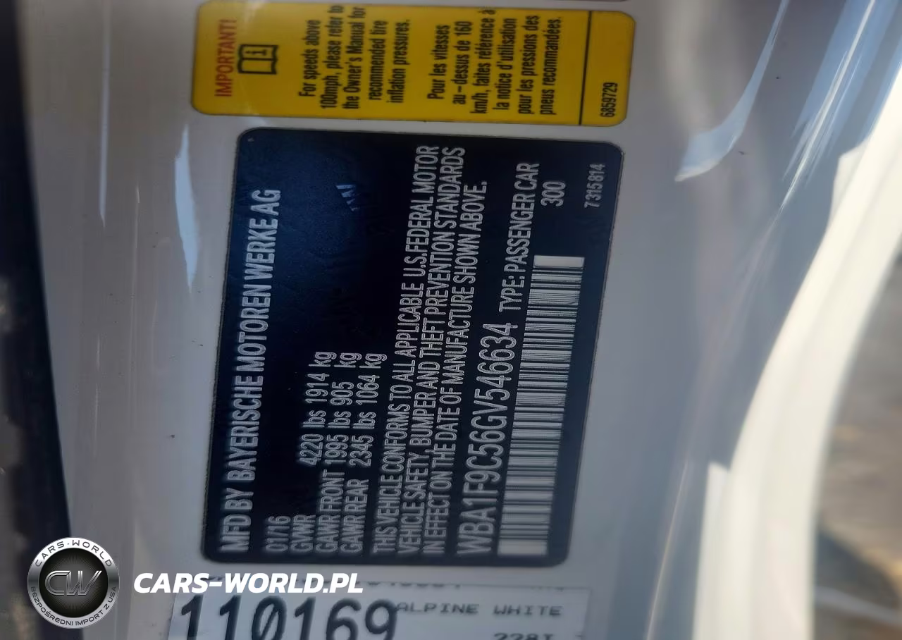 2016 BMW 228 I Sulev VIN:WBA1F9C56GV546634 - 12