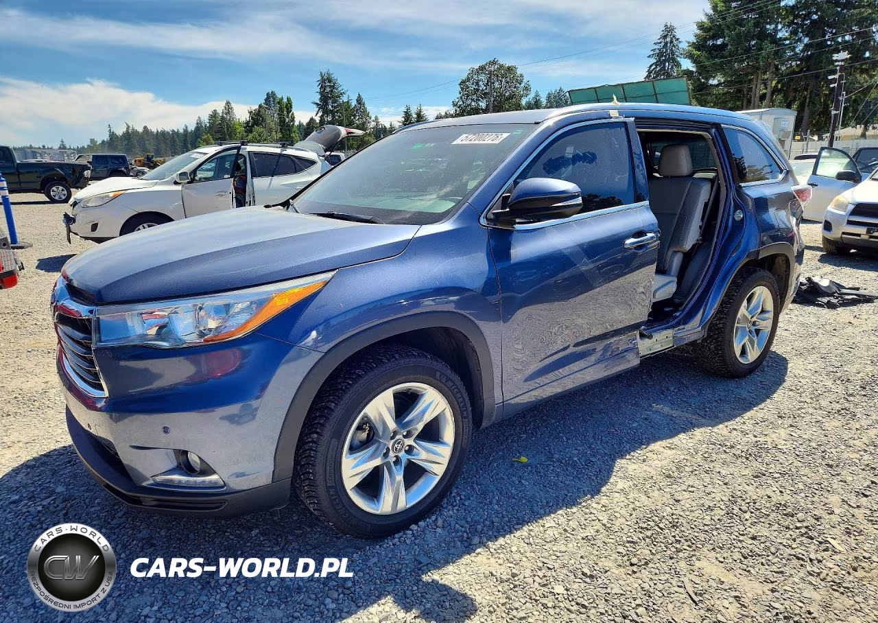 2016 Toyota Highlander Limited – zdjęcie 1 z 14