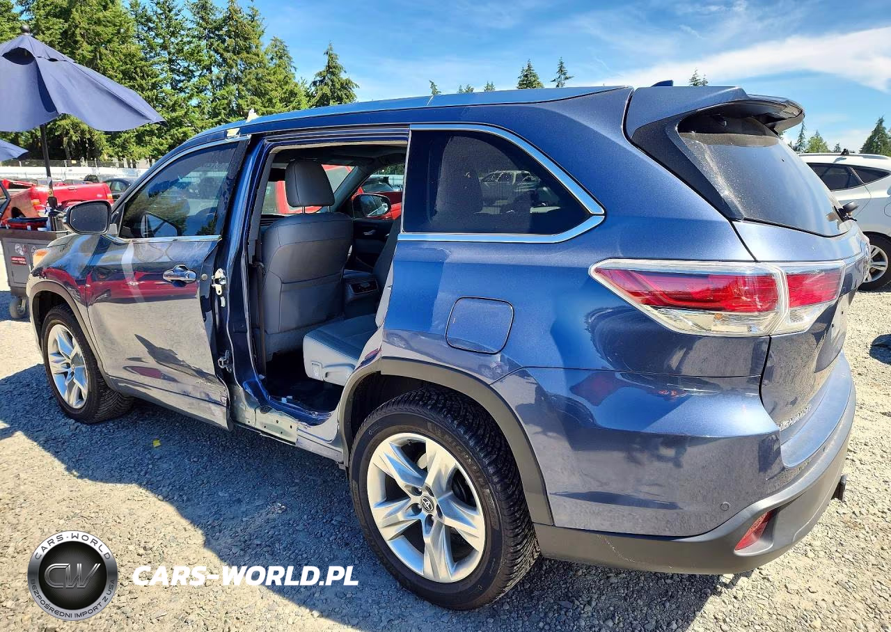 2016 Toyota Highlander Limited VIN:5TDYKRFH8GS180771 - 2