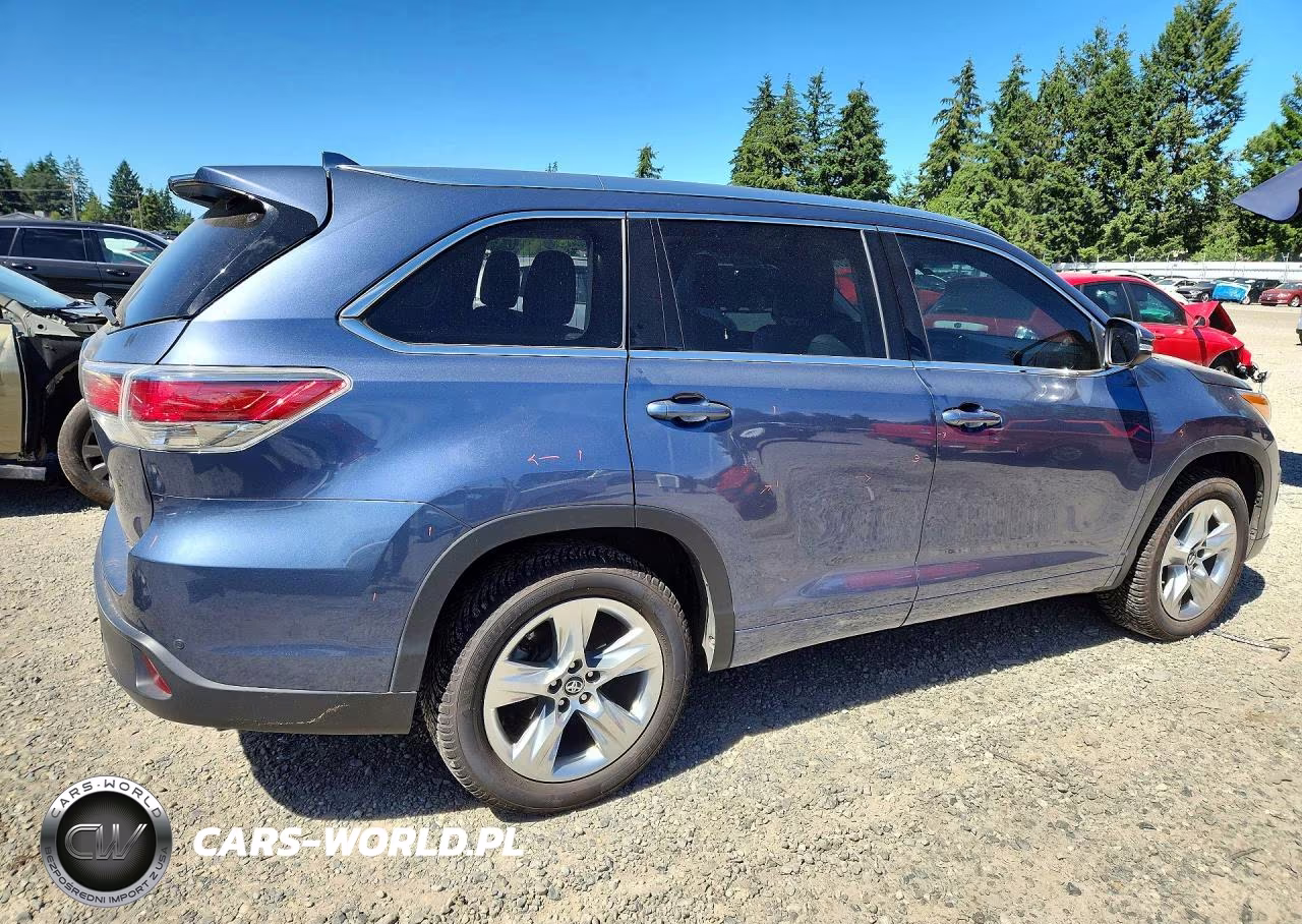 2016 Toyota Highlander Limited VIN:5TDYKRFH8GS180771 - 3