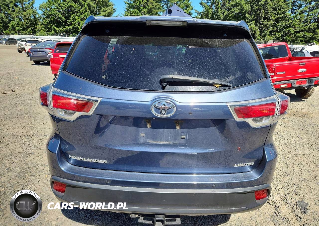 2016 Toyota Highlander Limited VIN:5TDYKRFH8GS180771 - 6