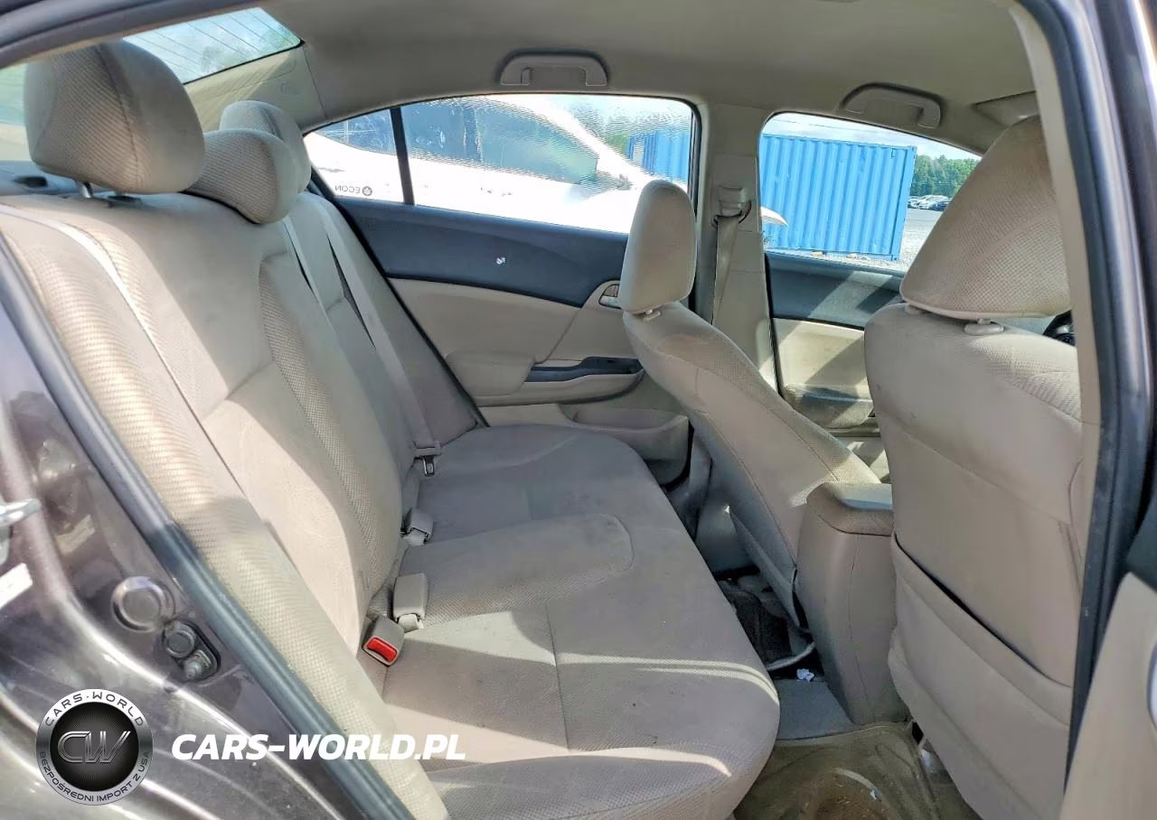 2012 Honda Civic Lx VIN:19XFB2F59CE009522 - 10