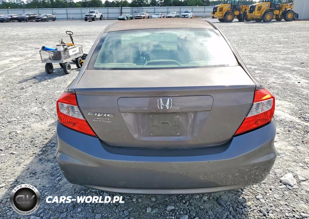 2012 Honda Civic Lx VIN:19XFB2F59CE009522 - 6