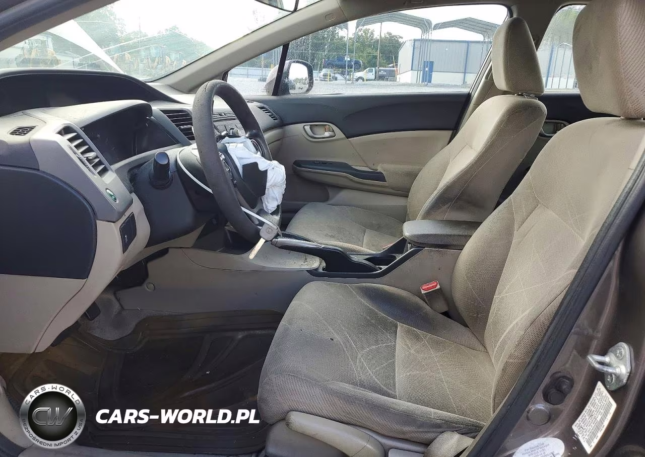 2012 Honda Civic Lx VIN:19XFB2F59CE009522 - 7