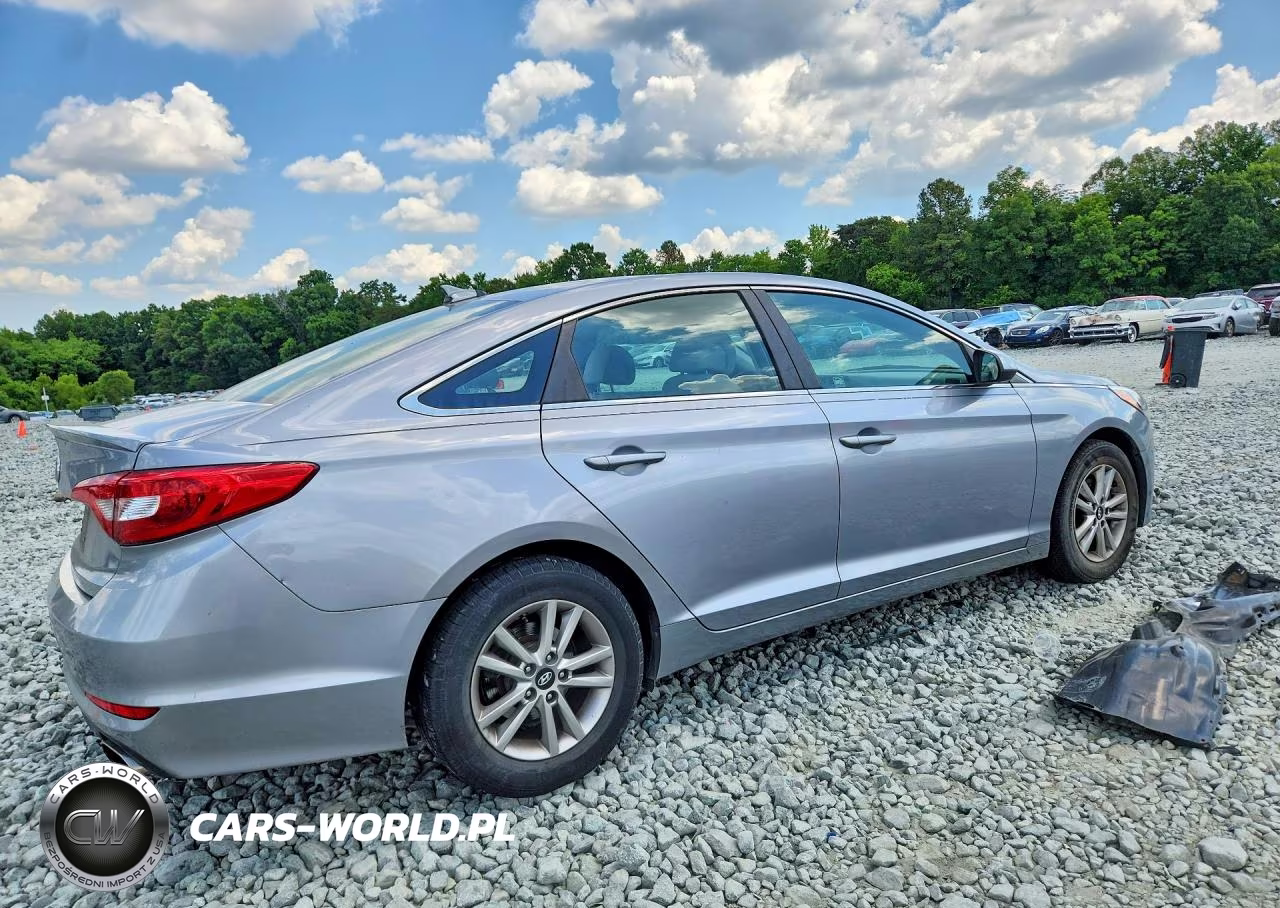 2017 Hyundai Sonata Se VIN:5NPE24AF6HH540767 - 3